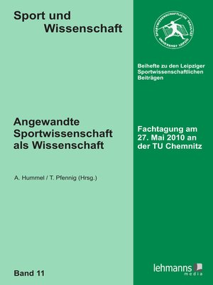 cover image of Angewandte Sportwissenschaft als Wissenschaft